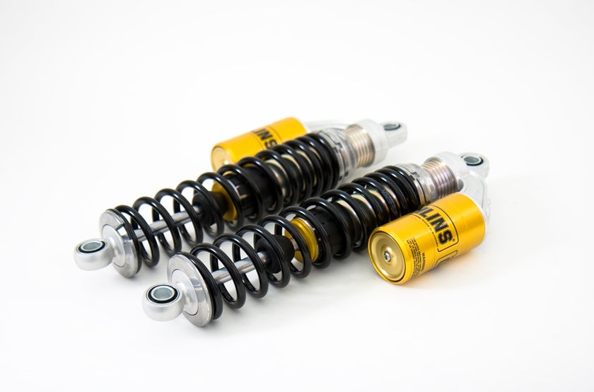 【中古】OHLINS ツインショック用スプリング 21180-01 Yahoo!オークション - オーリンズ スプリング 21180-01 /2（未